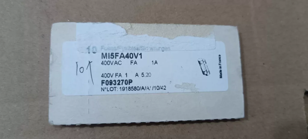 Ferraz Shawmut MI5FA40V1 Fuse thumbnail