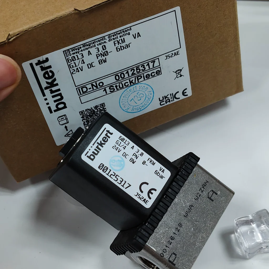 Burkert 125317 Solenoid Valve