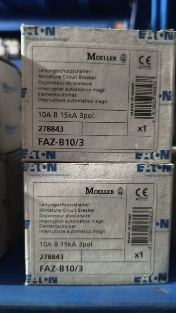 Eaton FAZ-B10/3 Circuit Breaker