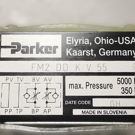 Parker FM2DDKV Valve