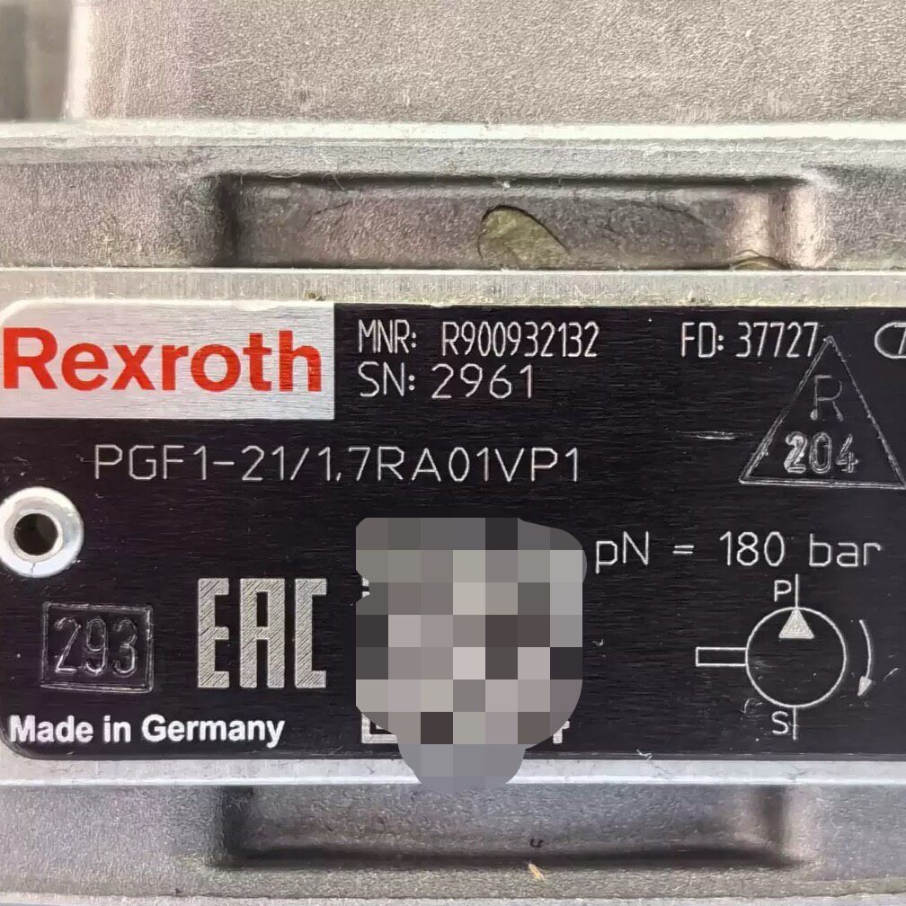 Bosch Rexroth R900932132 PGF1-21/1.7RA01VP1 Hydraulic Pump thumbnail