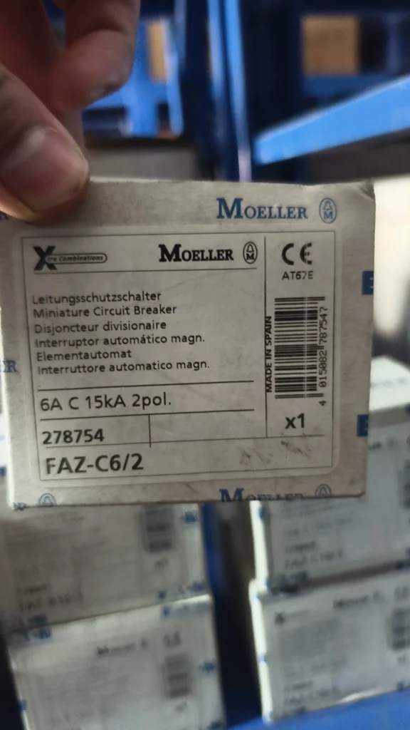 Eaton FAZ-C6/2 Circuit Breaker