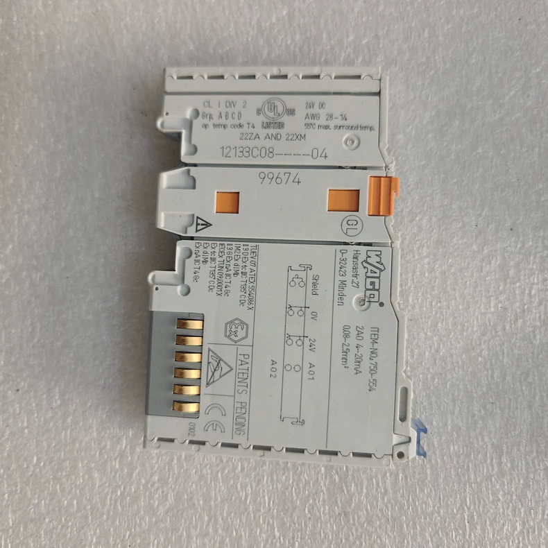 WAGO 2-Channel Analog Output Module 750-554 thumbnail