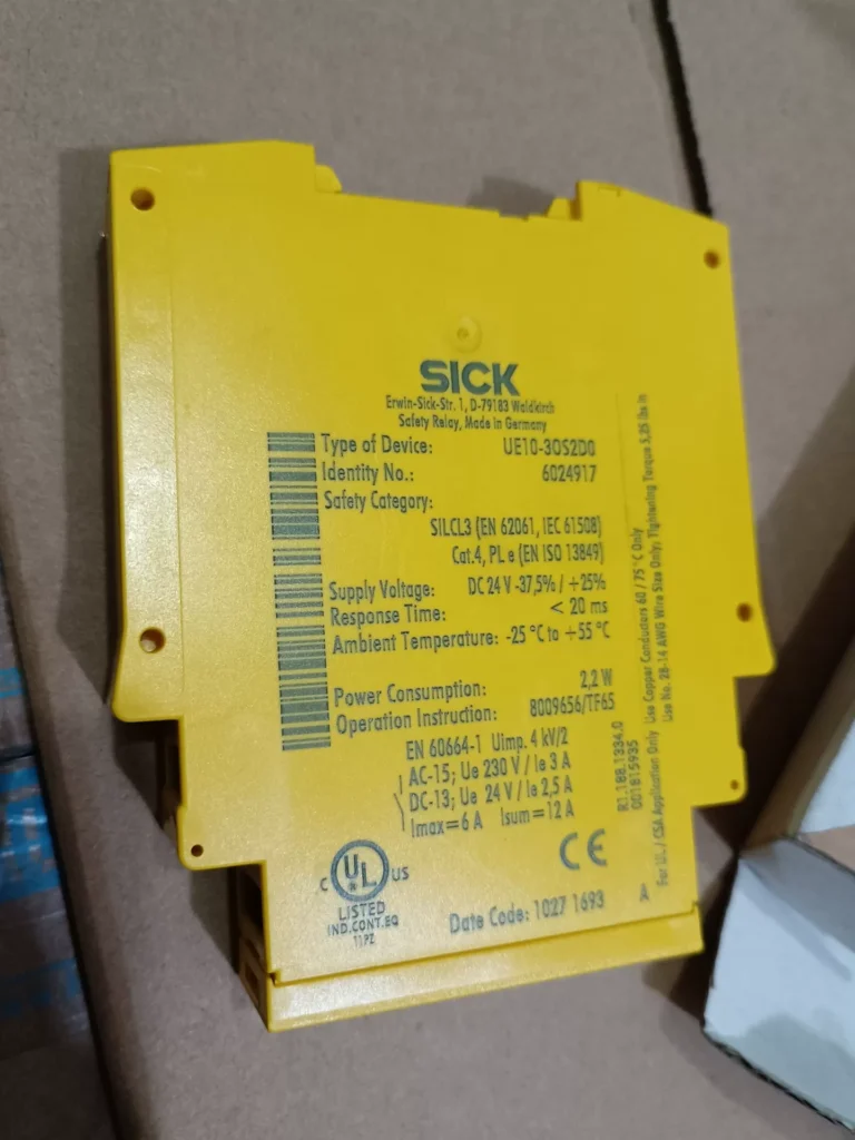 SICK UE10-30S2D0 Safety Relay thumbnail