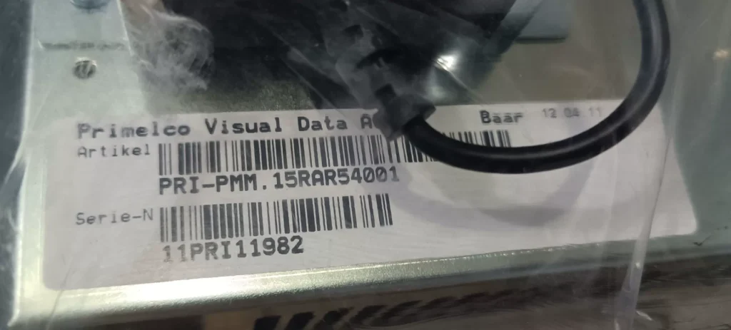primelco visual PRI-PMM.15RAR54001 HMI thumbnail