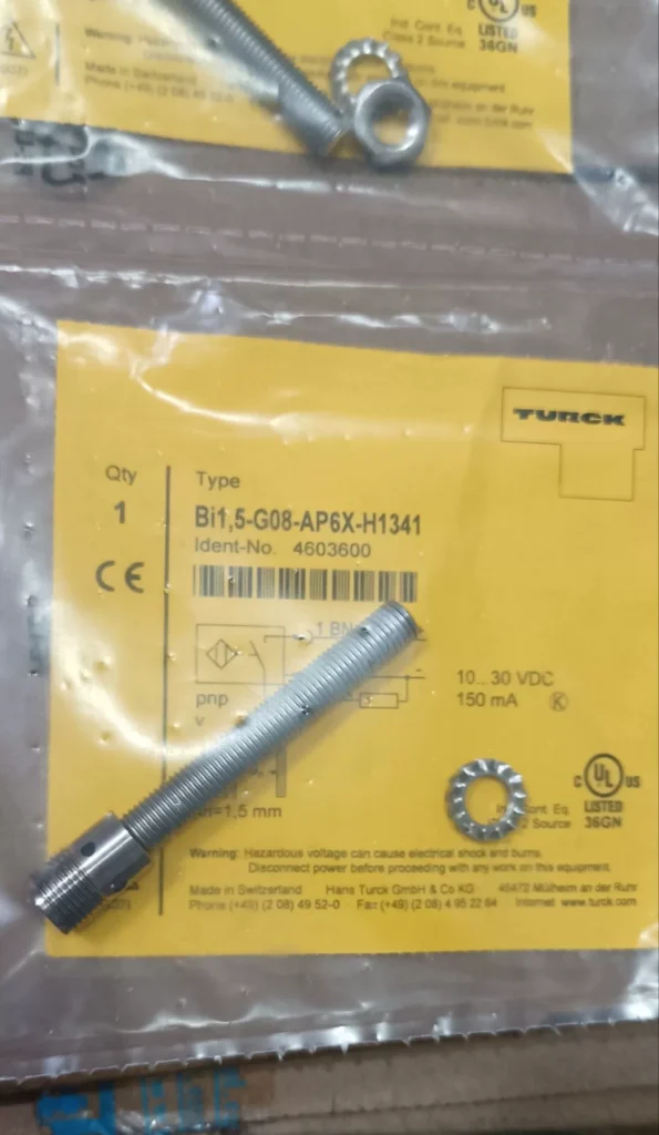 Turck BI1.5-G08-AP6X-H1341 Proximity Sensor thumbnail