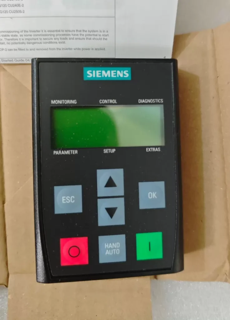 Siemens 6SL3255-0AA00-4CA1 Basic Operator Panel