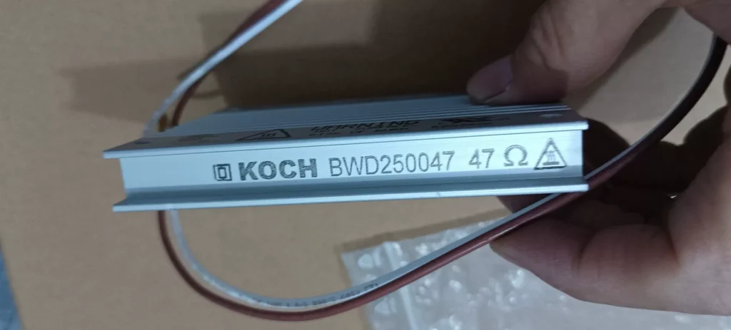 KOCH BWD 250047 Resistor thumbnail