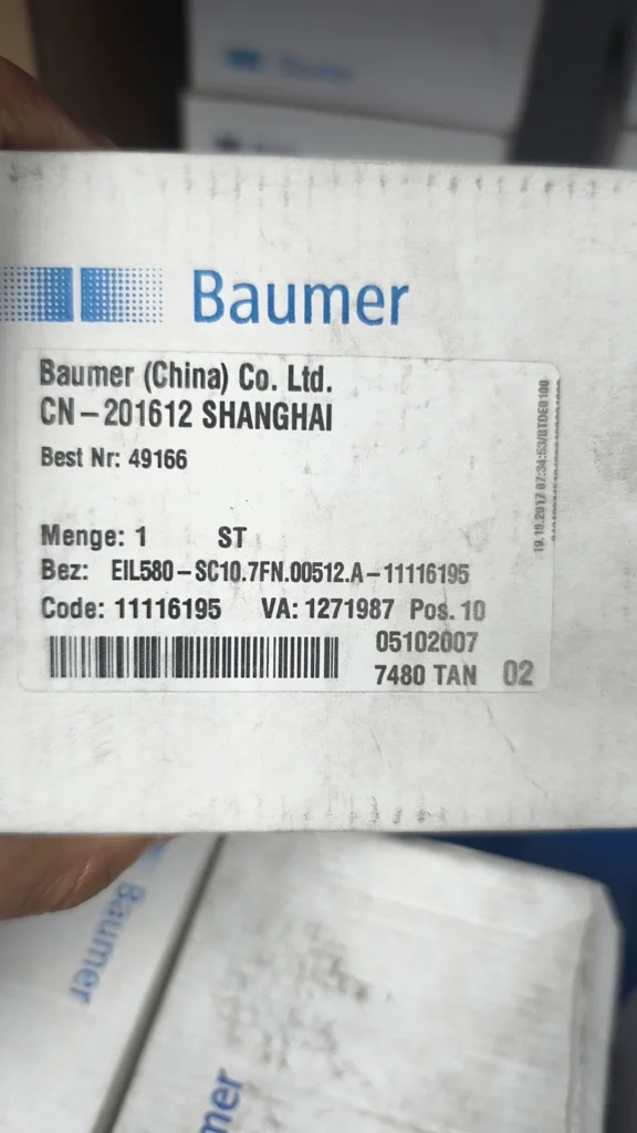 Baumer EIL580-SC10.7FN.00512.A Encoder