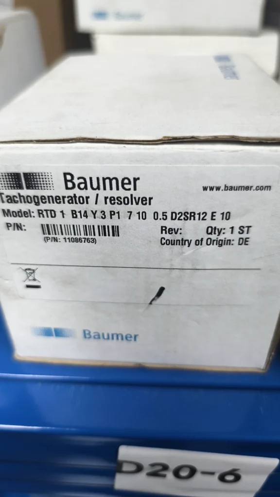 Baumer RTD 1 B14 Y Encoder