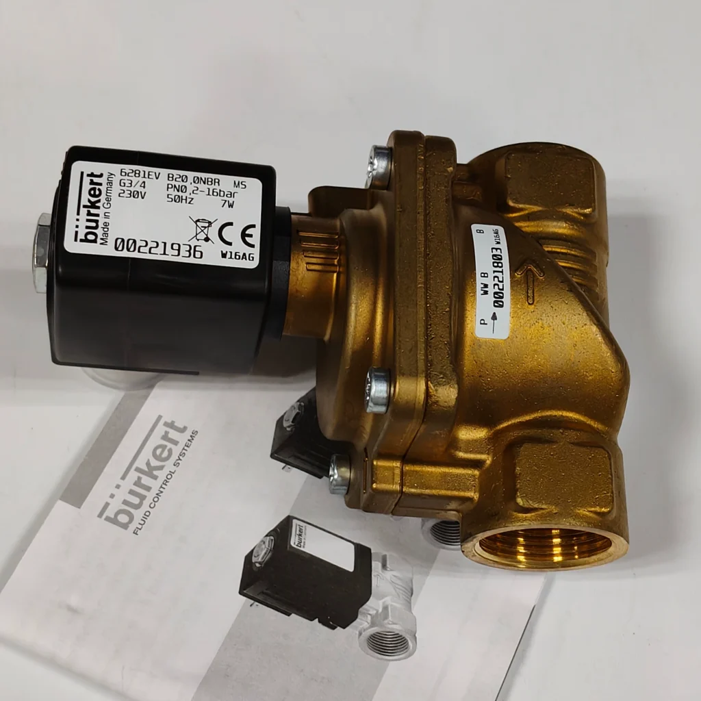 Burkert 221936 Solenoid Valve