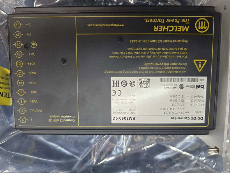 MELCHER BM3040-9G DC-DC Converter