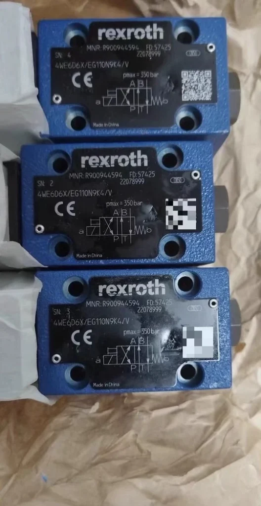 Bosch Rexroth 4WE6D6X/EG110N9K4/V Hydraulic Valve