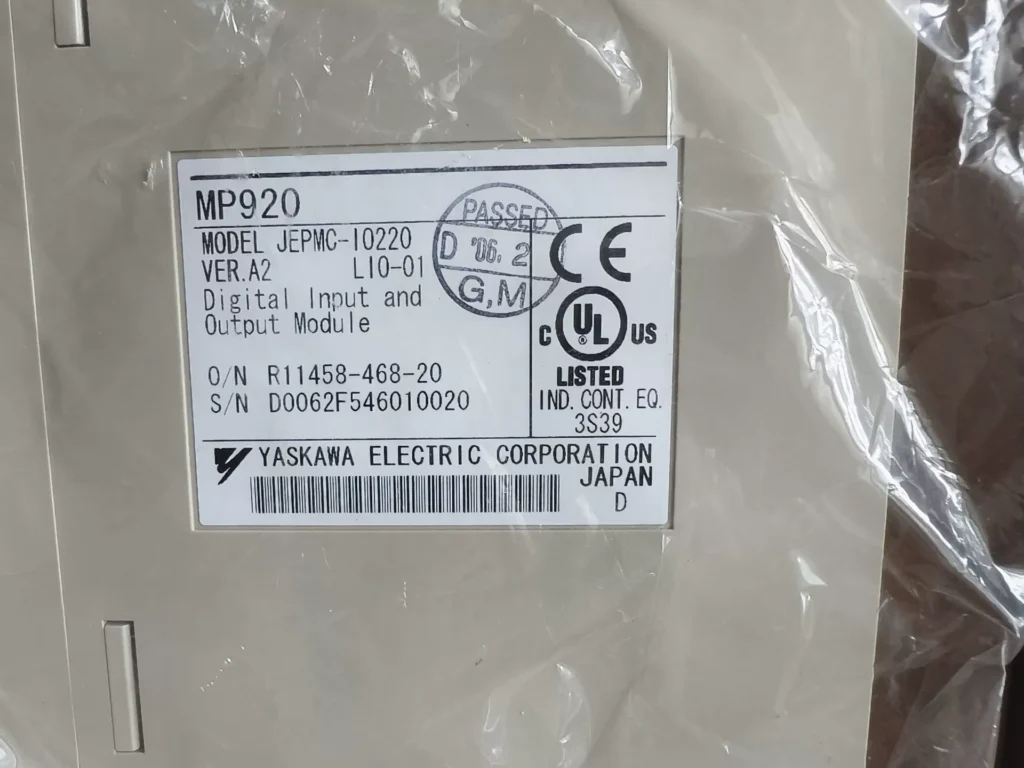 Yaskawa JEPMC-IO220 I/O Module