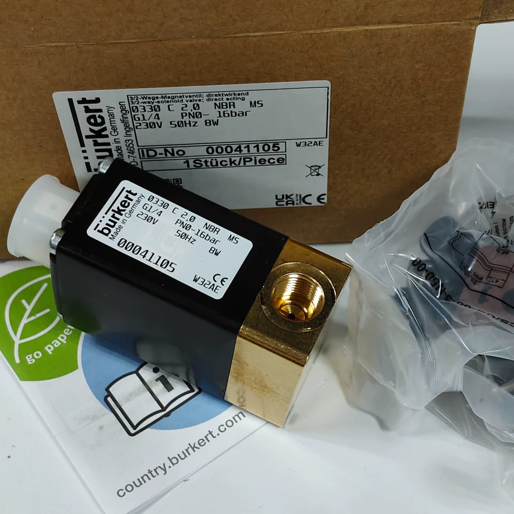 Burkert 41105 Solenoid Valve