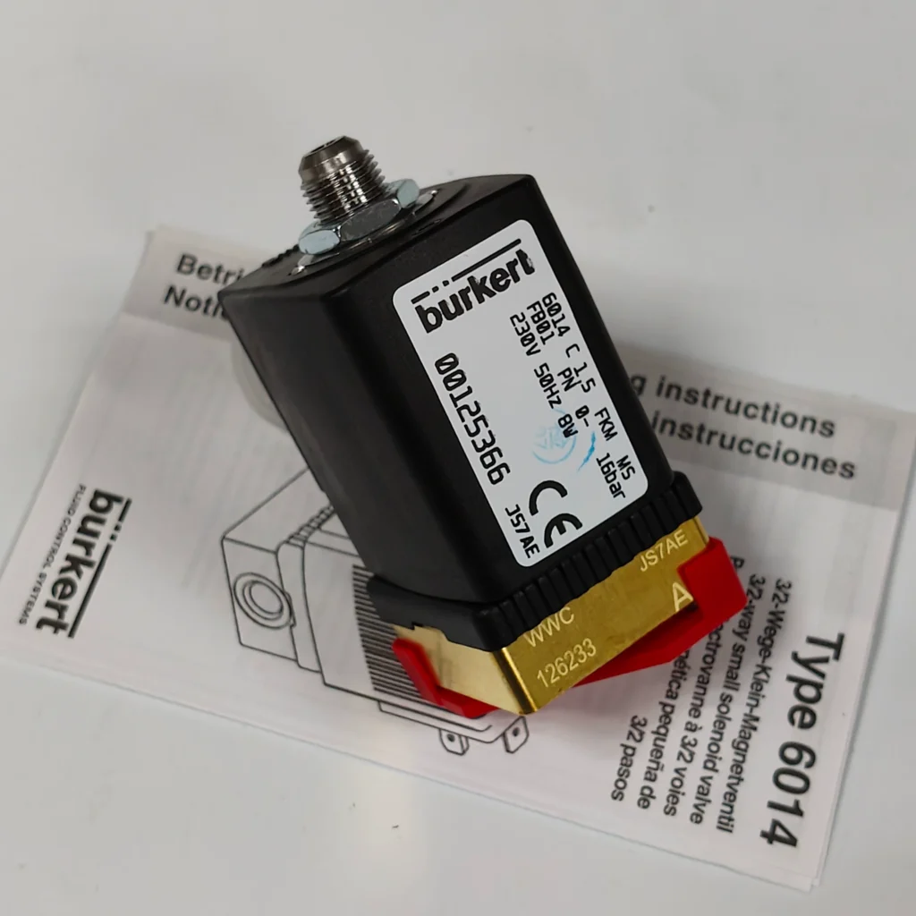 Burkert 125366 Solenoid Valve