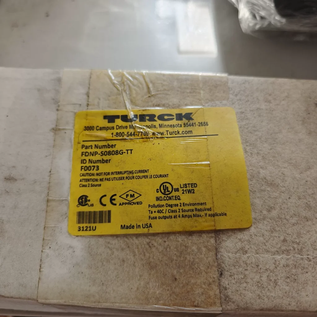 Turck Control Module FDNP-S0808G-TT thumbnail