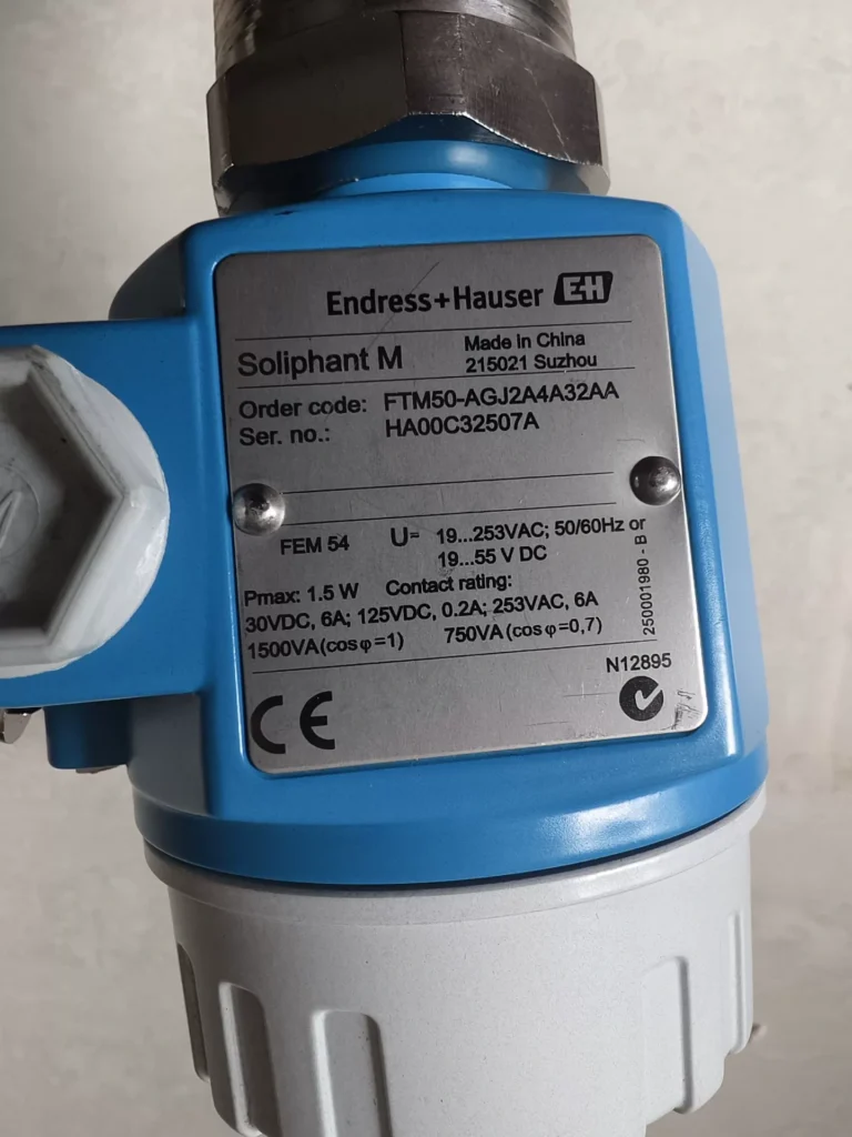 Endress+Hauser FTM50-AGJ2A4A32AA Level Switch
