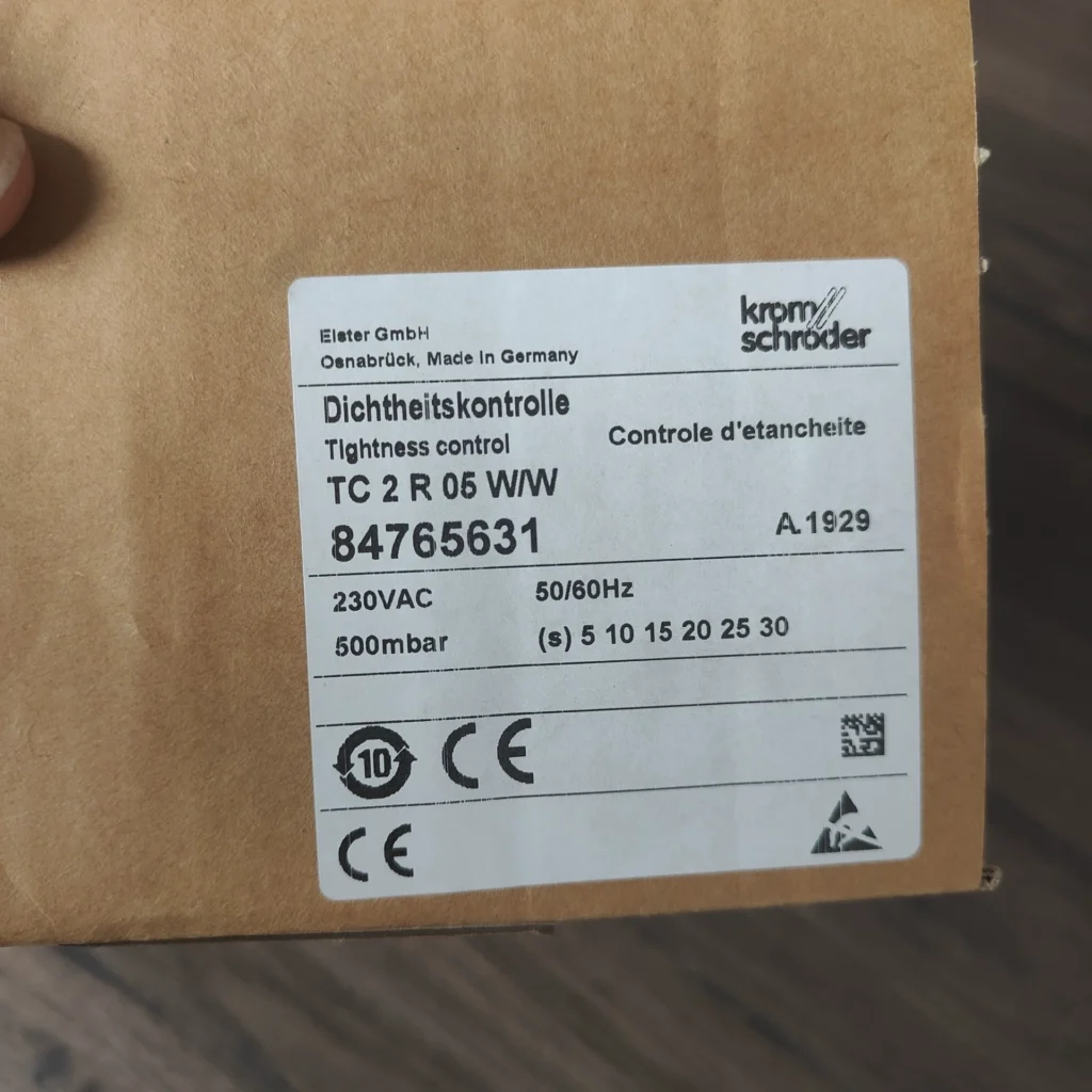Kromschroder TC 2 R 06 W/W Valve Proving System thumbnail