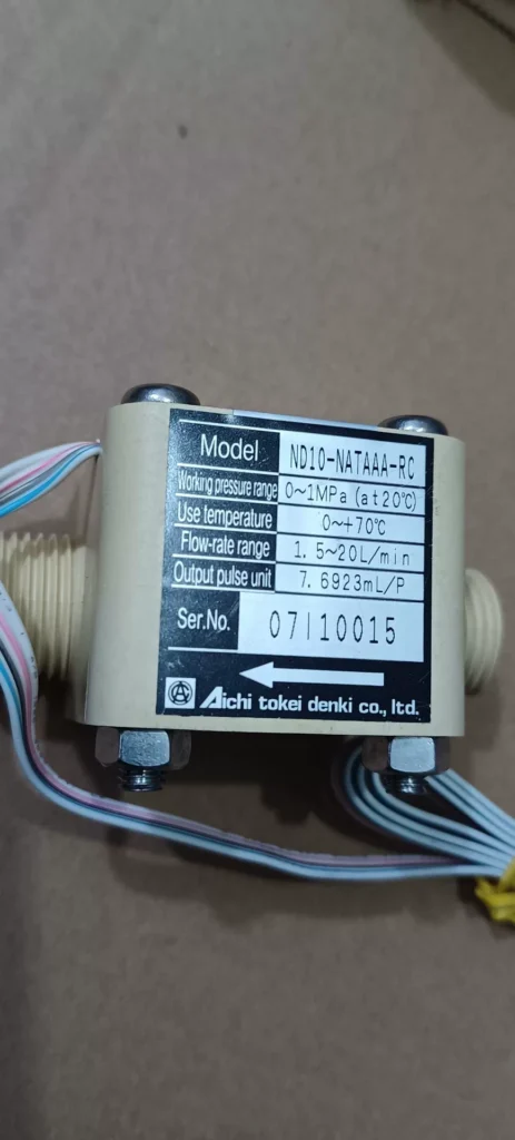 Aichi Tokei Denki ND10-NATAAA-RC Flow Meter thumbnail