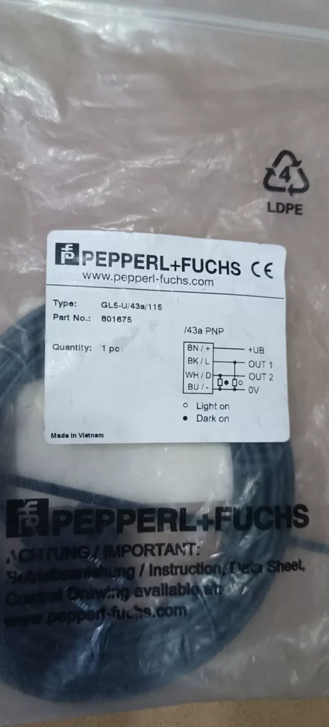 Pepperl+Fuchs GL5-U/43a/115 Photoelectric Sensor