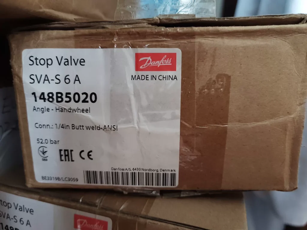 Danfoss 148B5020 Shut-off Valve