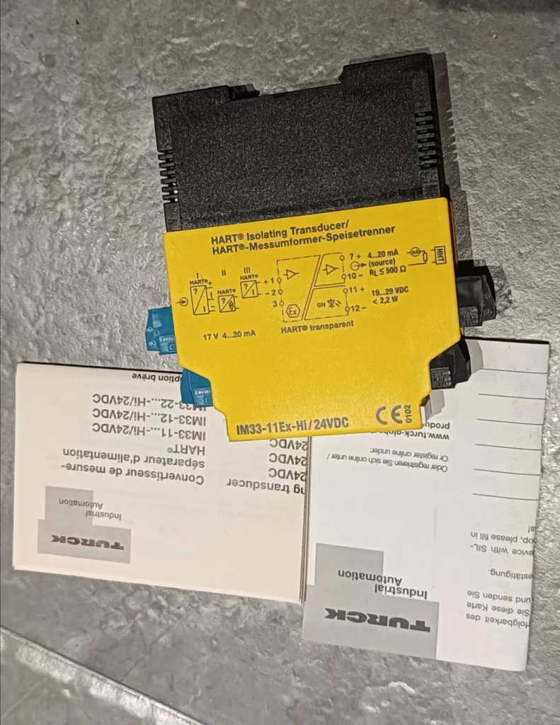 Turck IM33-11Ex-Hi/24VDC Safety Barrier thumbnail