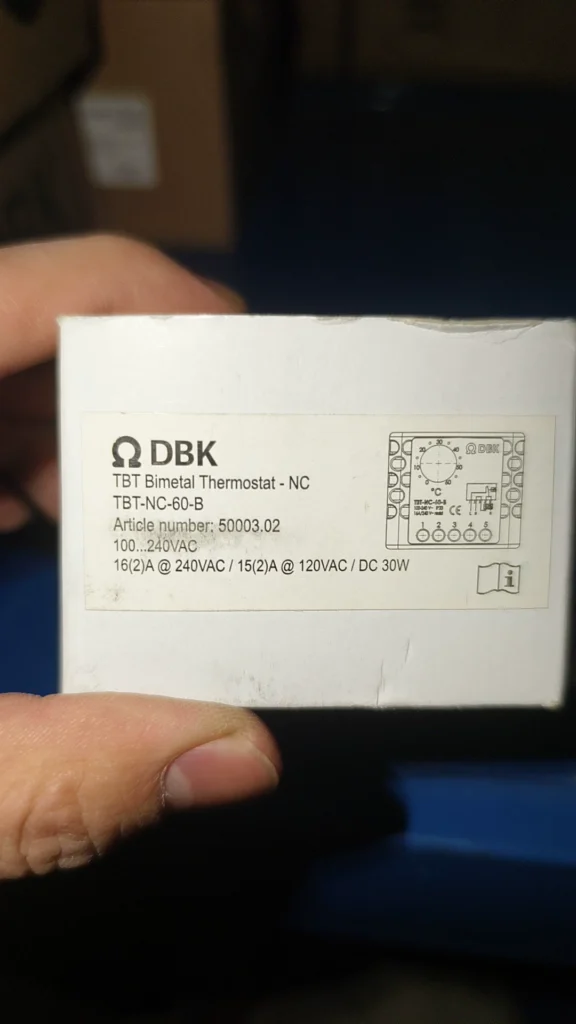 DBK TBT-NC-60-B Temperature Controller