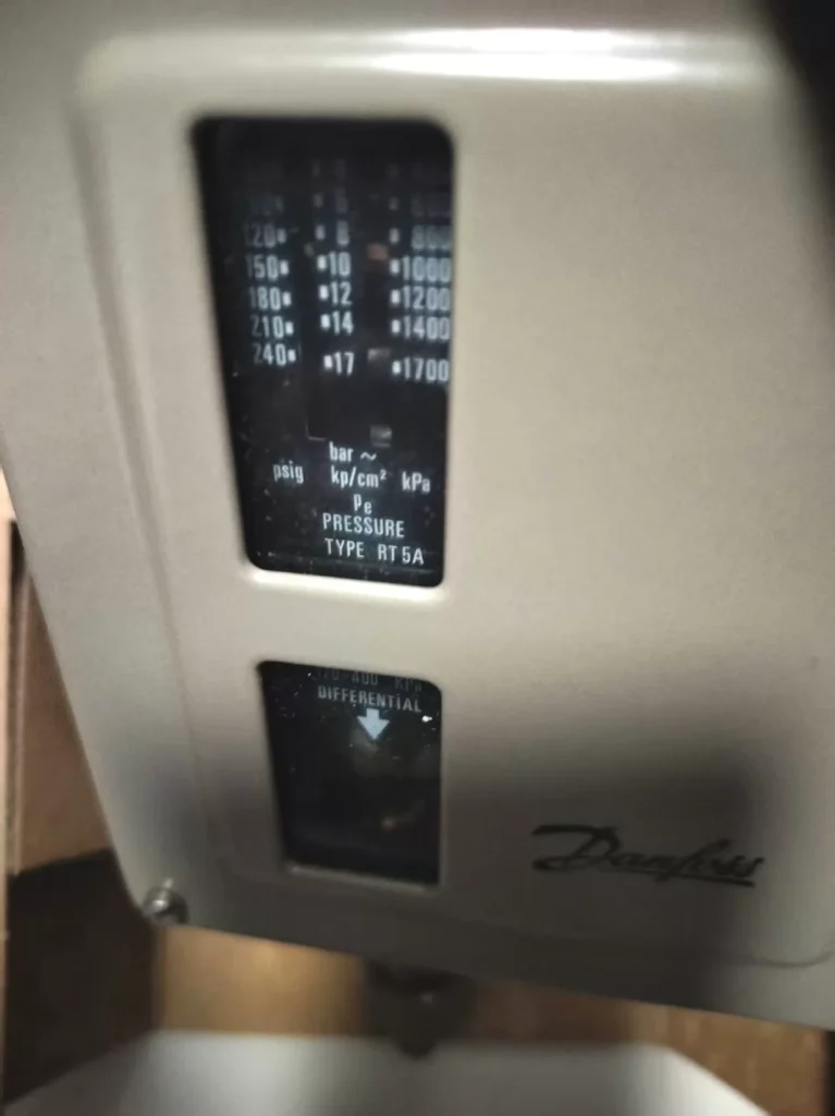Danfoss RT5A Pressure Switch