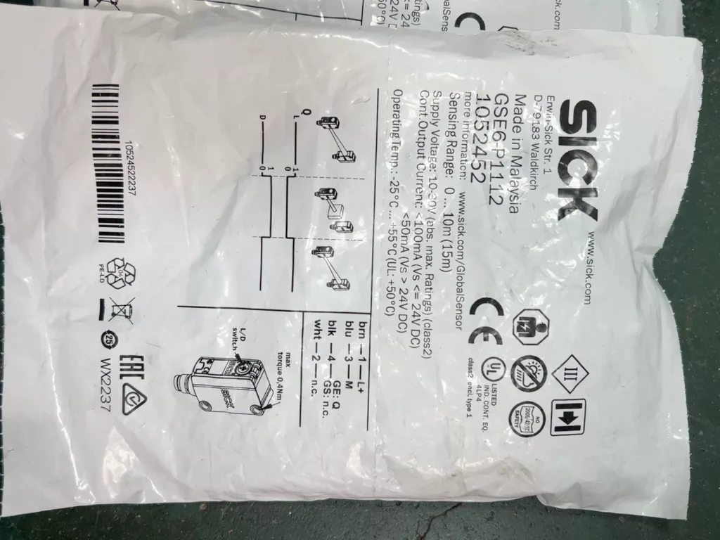 SICK GSE6-P1112 Photoelectric Sensor