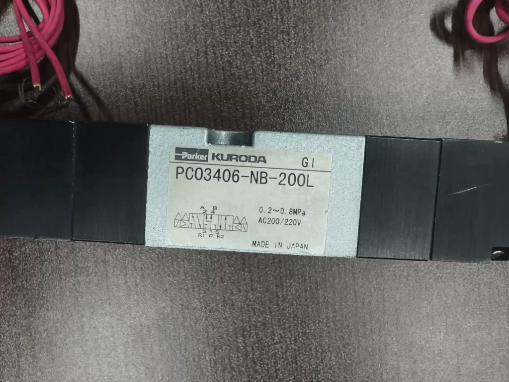 Kuroda Precision Industries PCD3406-NB-200L Solenoid Valve