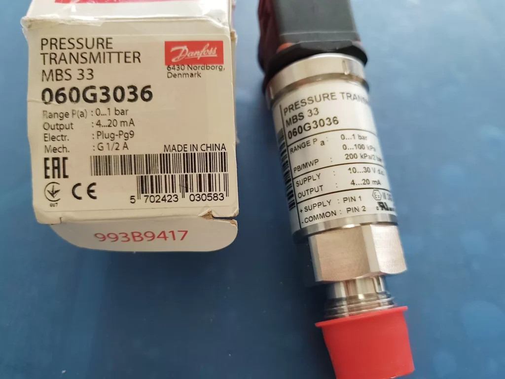 Danfoss MBS33 Pressure Sensor