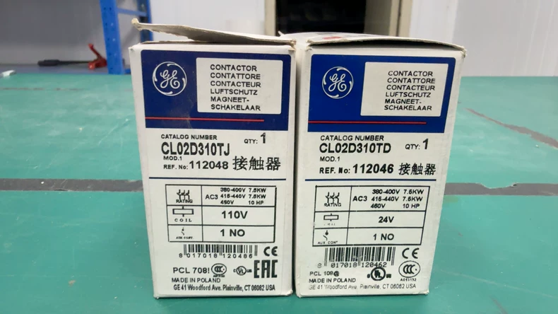 GE CL02D310TJ Contactor