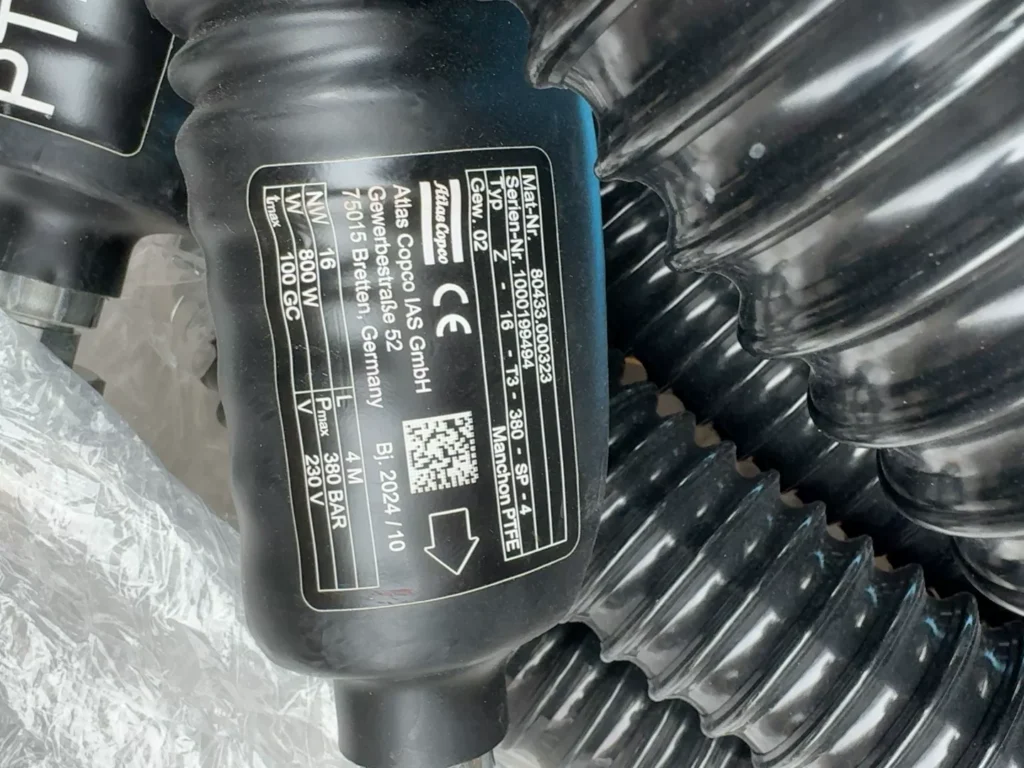 Atlas Copco 80433.000233 Heated Hose