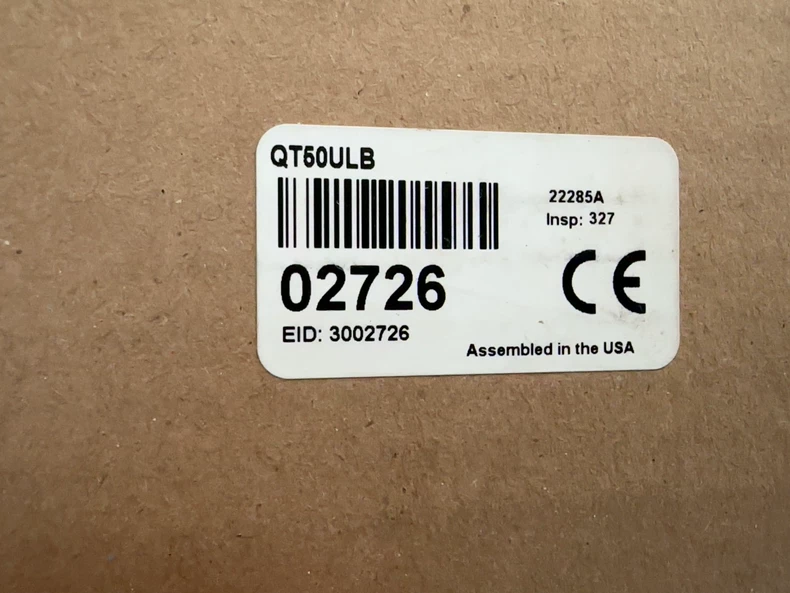 Banner Engineering QT50ULB Photoelectric Sensor