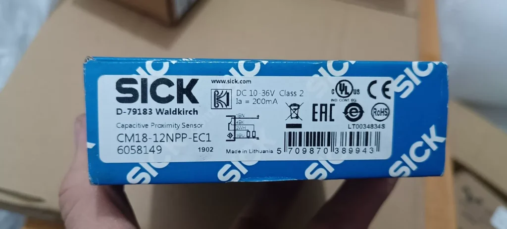 SICK CM18-12NPP-EC1 Sensor thumbnail