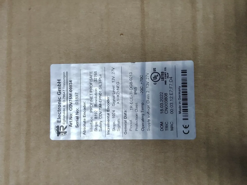 TR Electronic CDV75M-0003 Encoder