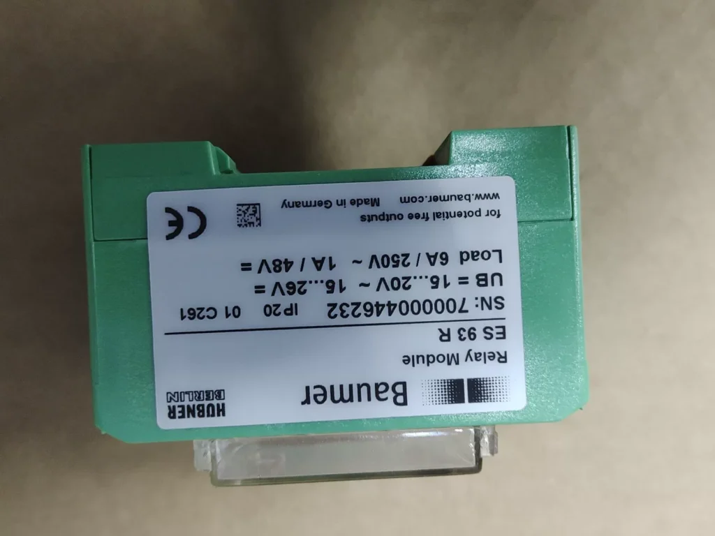 Baumer ES 93 R Relay thumbnail