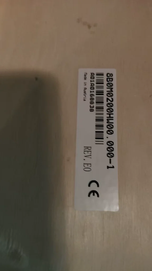 B&R 8B0M0200HW00.000-1 Air-Cooled Mounting Base thumbnail