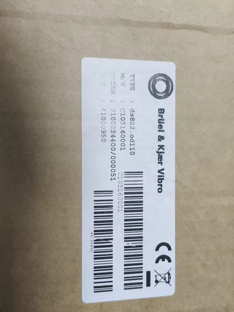 B&K Vibro ds822.od110 Sensor