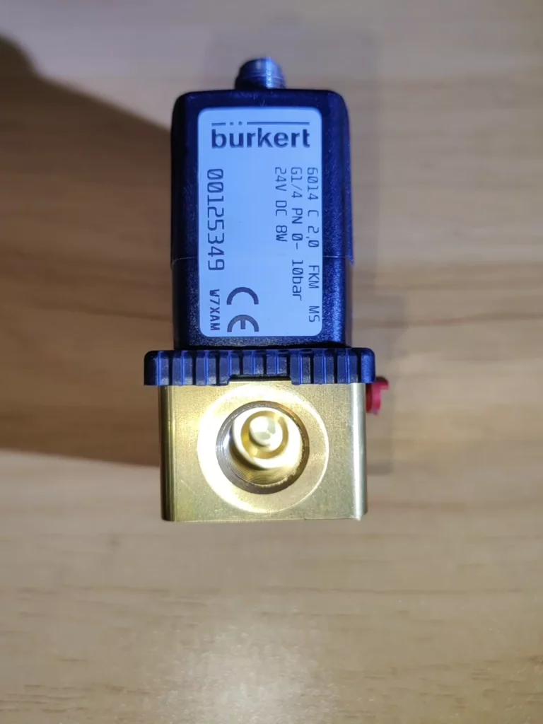 Burkert 0-10BAR 24V DC 8W Solenoid Valve