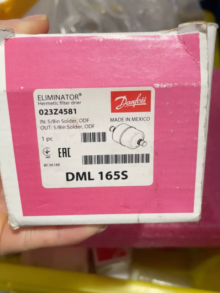 Danfoss DML165S Filter