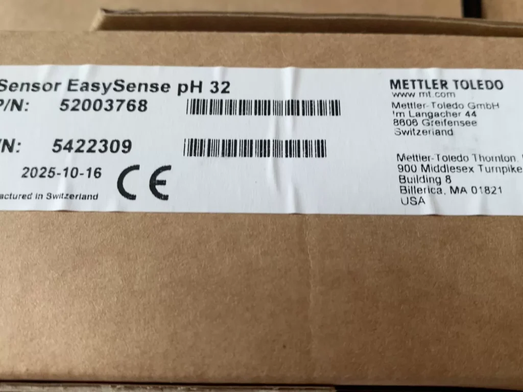 Mettler Toledo 52003770 PH33 PH32 52003768 Sensor