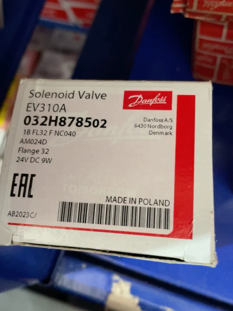 Danfoss 032H878502 Solenoid Valve