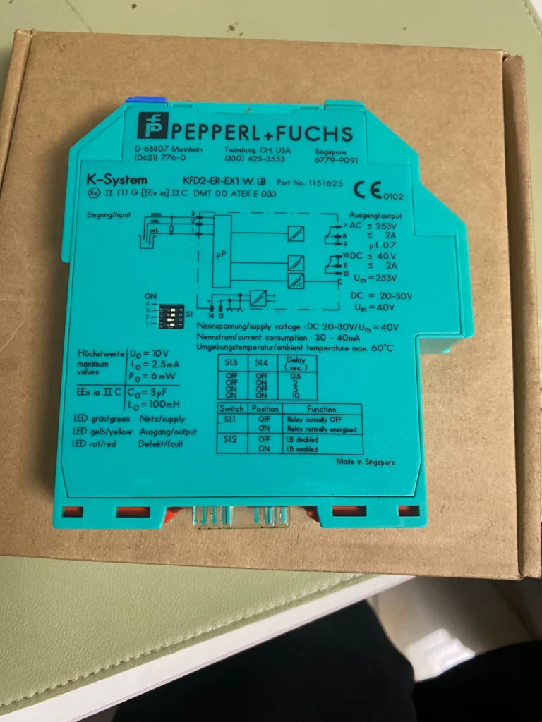 Pepperl+Fuchs KFD2-ER-EX1.W.LB 115162S Switch Amplifier