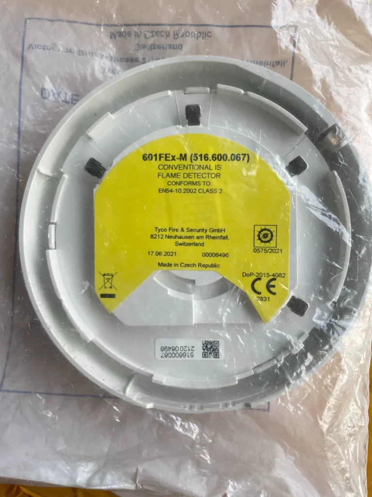 Tyco 601FEX-M Smoke Detector