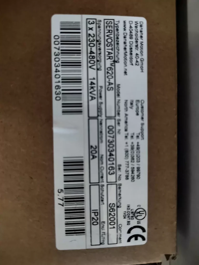 Kollmorgen 620-AS Servo Drive