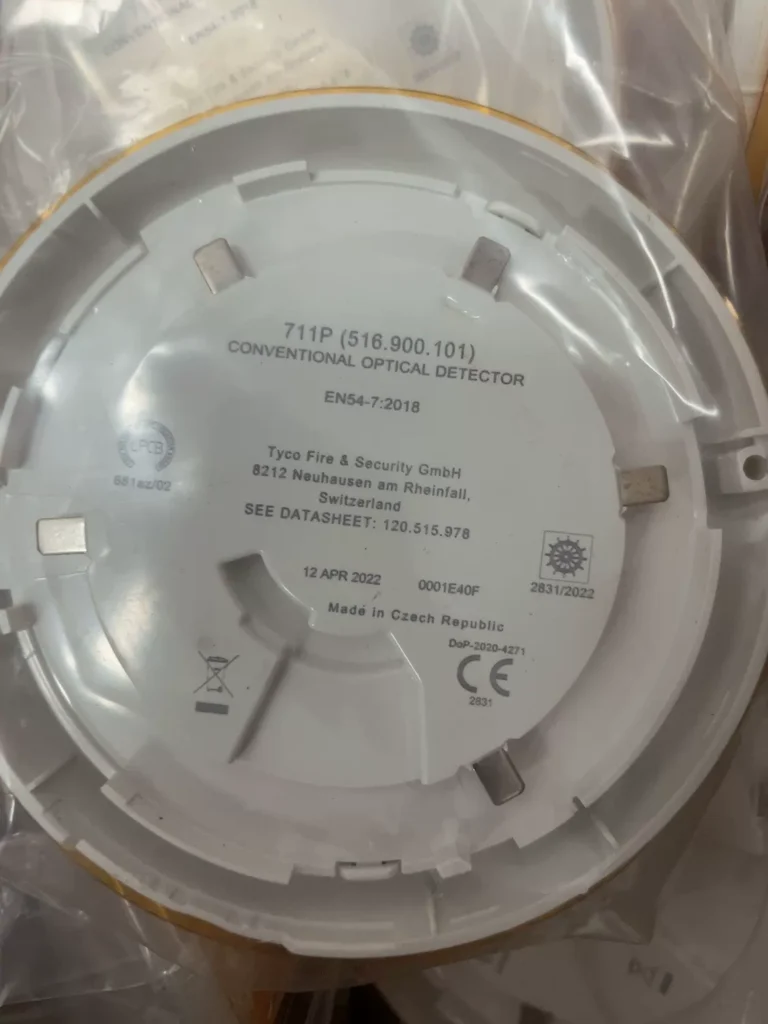 Tyco 711P Smoke Detector