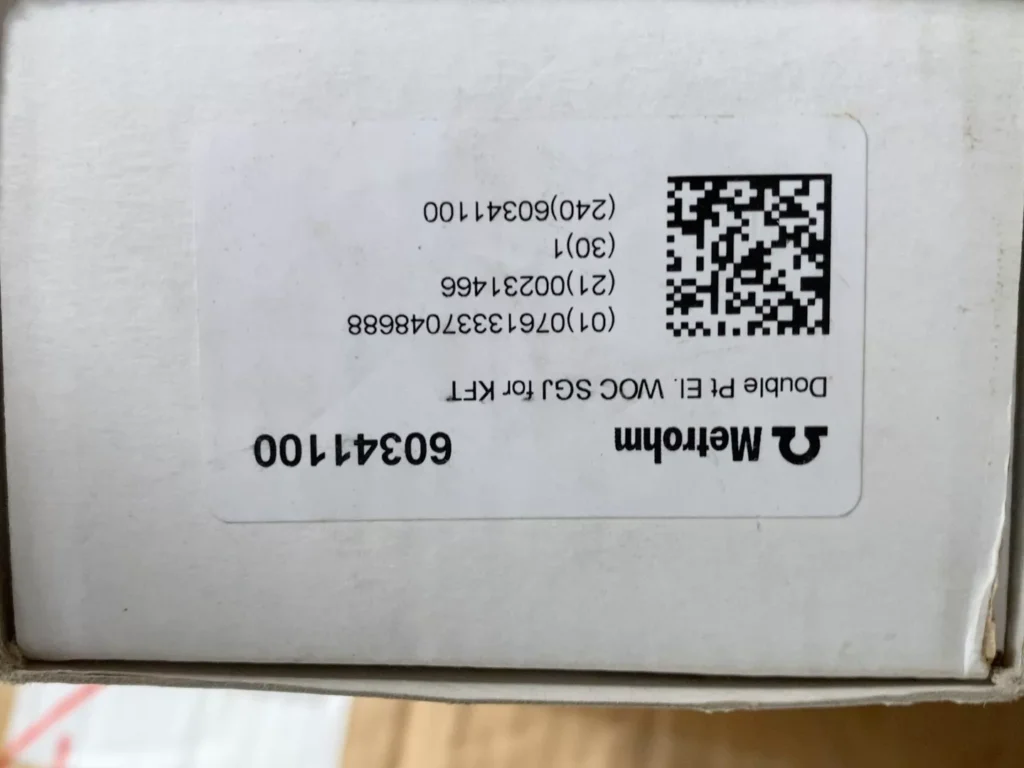 Metrohm 60341100 Electrode