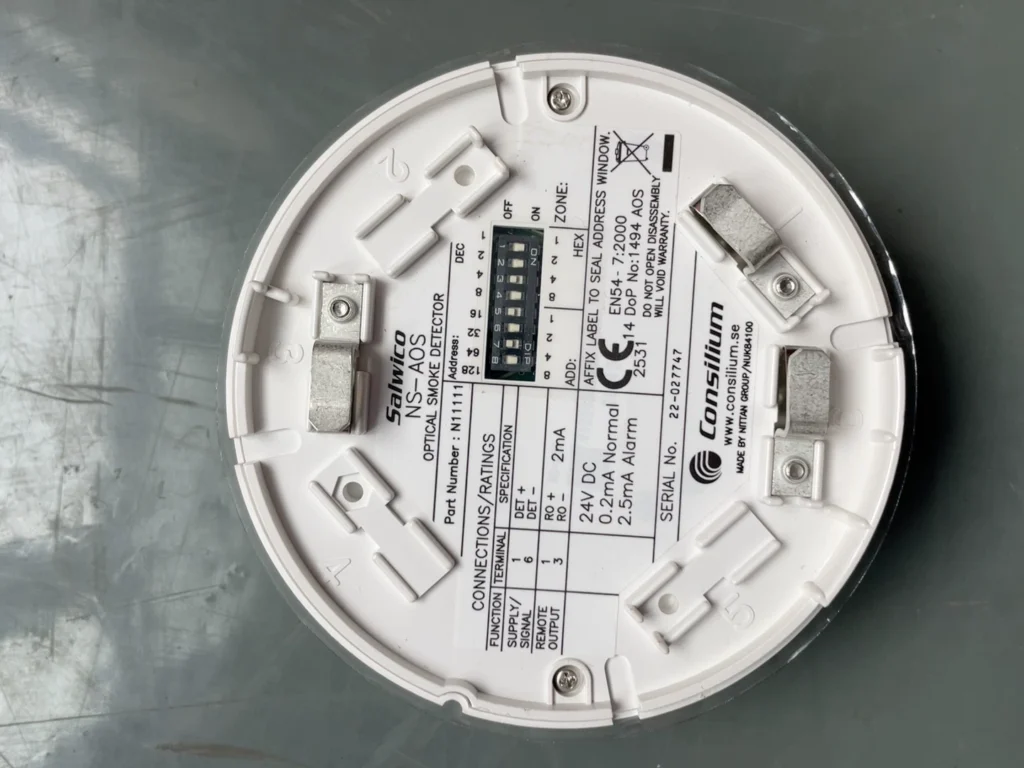 Consilium NS-AOS Optical Smoke Detector